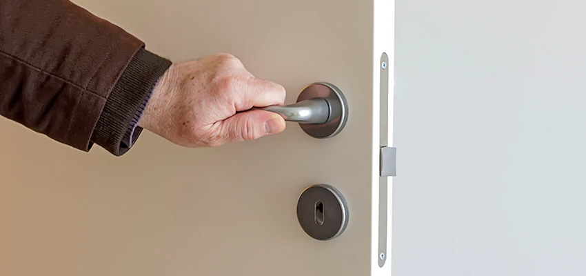 Restroom Locks Privacy Bolt Installation in Calimesa, California